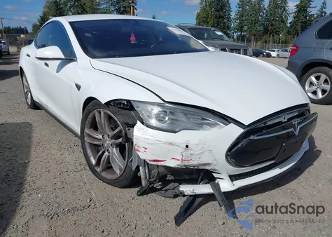 2014 Tesla Model S P85 из США, поврежденный, VIN 5YJSA1H1XEFP53679